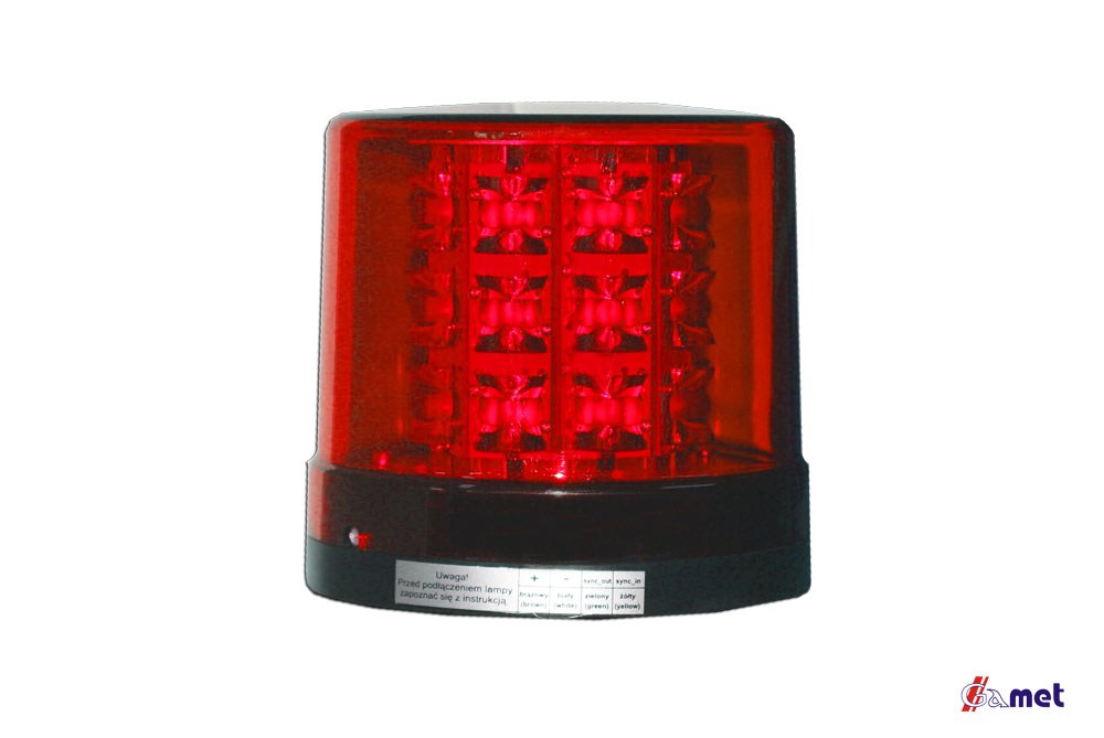 Lampa SLO3LED czerwona