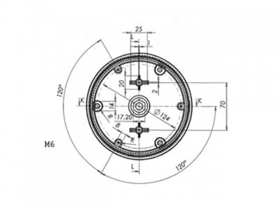 Lampa SLO3X rys tech